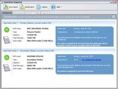 Hard Drive Inspector Pro/Notebook Edition v2.60.440