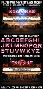 GraphicRiver Realistic Looking Editable Theatre Mockup