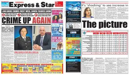 Express and Star Sandwell Edition – July 20, 2018