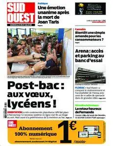 Sud Ouest Bordeaux Rive Gauche - 22 janvier 2018
