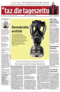 Tageszeitung TAZ vom 17 Juni  2013