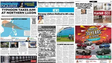 Philippine Daily Inquirer – September 13, 2018