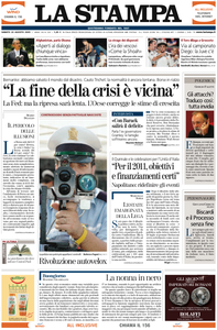 La Stampa 22 Luglio 2009