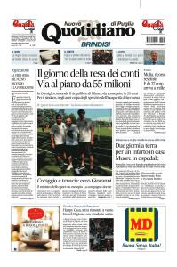 Quotidiano di Puglia Brindisi - 9 Gennaio 2020