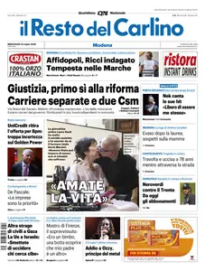 Il Resto del Carlino Modena - 23 Luglio 2025