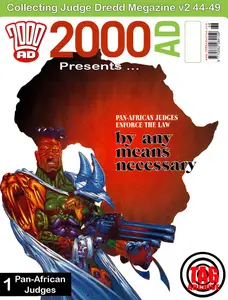 2000AD Presents Pan African Judges 01 (2008 xx) 50p (compiled by Kritter TAG