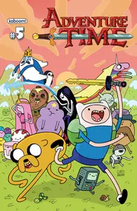 Adventure Time 005 2012 5 covers digital Minutemen