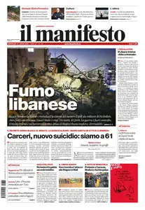 il Manifesto - 31 Luglio 2024