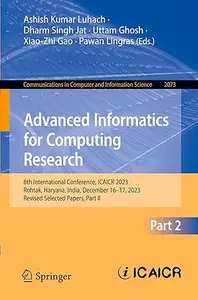 Advanced Informatics for Computing Research: 6th International Conference, ICAICR 2023, Part II