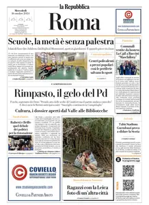 la Repubblica Roma - 16 Ottobre 2024