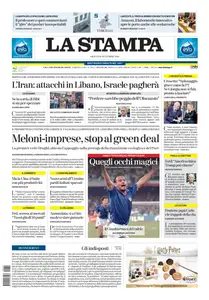 La Stampa Vercelli - 19 Settembre 2024