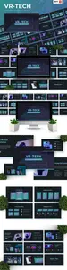 VR-Tech - Virtual Reality Powerpoint Templates