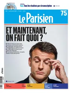 Le Parisien du Lundi 8 Juillet 2024