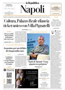 la Repubblica Napoli - 6 Ottobre 2024