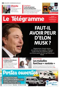 Le Télégramme Ouest Cornouaille - 14 Septembre 2024