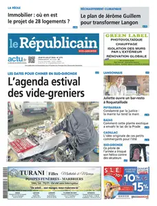 Le Républicain Sud Gironde - 10 Juillet 2025