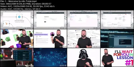 n8n Total: Build AI Agents & Automate Workflows Without Code
