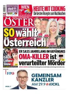 OESTERREICH - 27 September 2024