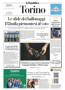 la Repubblica Torino - 23 Giugno 2024