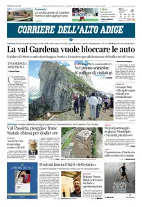 Corriere dell'Alto Adige - 25 Luglio 2025