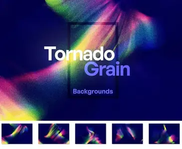 EE - Colorful Tornado Grain Background ZDSDRFG