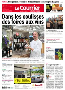 Le Courrier de l'Ouest Nord Anjou - 21 Septembre 2024
