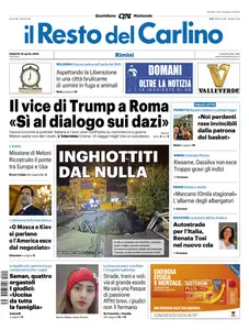 Il Resto del Carlino Rimini - 19 Aprile 2025
