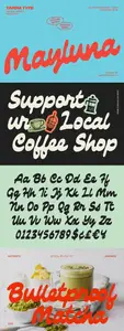 Mayluna - Bold Script Font ZCN939E