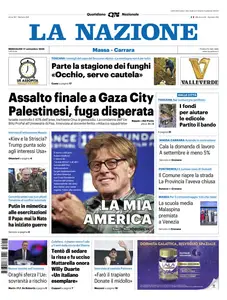 La Nazione Massa Carrara - 17 Settembre 2025