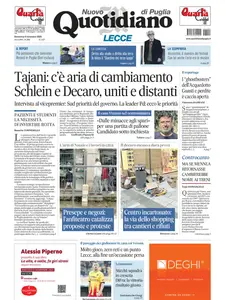 Quotidiano di Puglia Lecce - 9 Novembre 2025