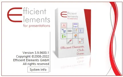 Efficient Elements for presentations 4.4.5300.1