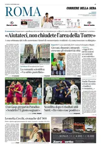Corriere della Sera Roma - 10 Novembre 2025