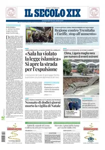 Il Secolo XIX Levante - 31 Dicembre 2024