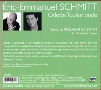 Éric-Emmanuel Schmitt, "Odette Toulemonde" (repost)