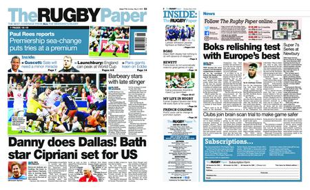 The Rugby Paper – May 08, 2022