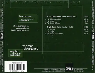 Boris Berezovsky, Thomas Dausgaard - Ludwig van Beethoven: Piano Concertos Nos. 1-5 (2001-2015) 4CDs