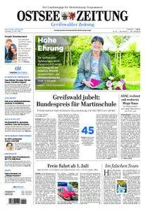 Ostsee Zeitung Greifswalder Zeitung - 15. Mai 2018