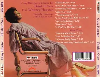 Cissy Houston - Think It Over (1978) [1998, Remastered with Bonus Tracks]