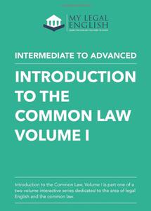 Introduction to the Common Law, Vol. 1: English for the Common Law, Italian language edition