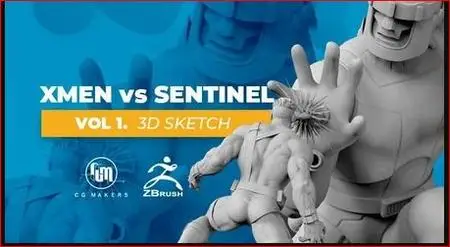 The X-Men Vs Sentinel Vol 1: Model 3D printing