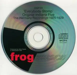 Original Indiana Five - Everybody Stomp: The Harmony Recordings 1925-1929 (1999) {Frog DGF23}