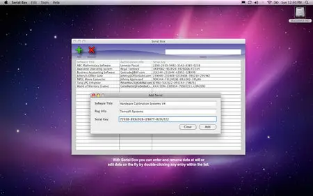 Serial Box v1.1.26 Mac OS X