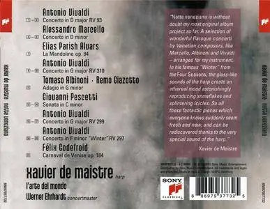 Xavier de Maistre - Notte Veneziana: Vivaldi, Albinoni, Marcello, Pescetti, Alvars, Godefroid (2012)
