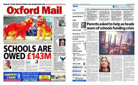 Oxford Mail – February 19, 2018