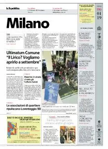 la Repubblica Milano - 6 Gennaio 2019