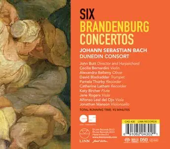John Butt, Dunedin Consort - Johann Sebastian Bach: Six Brandenburg Concertos (2013)