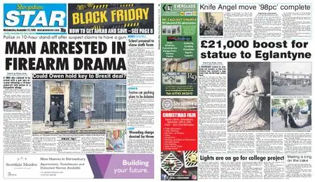 Shropshire Star Shrewsbury Edition – November 21, 2018