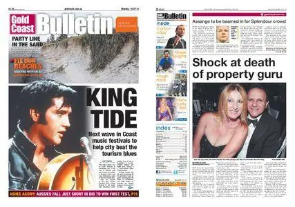 The Gold Coast Bulletin – July 15, 2013