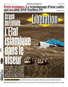 Libération du Vendredi 6 Novembre 2015