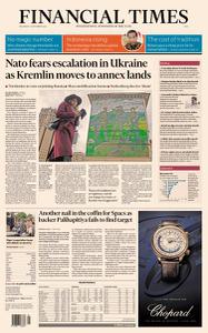 Financial Times Asia - September 21, 2022